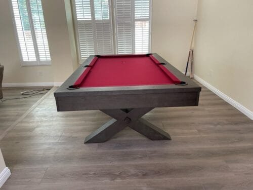 Manhattan 7FT/8FT  Wood Pool Table with Dining Top by Nixon Billiards photo review