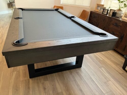 Chino 7FT / 8FT SLATE Solid Wood Pool Table with Dining Top Option by Nixon Billiards photo review