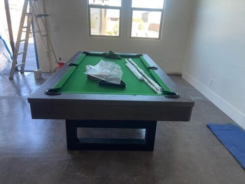 Chino 7FT / 8FT SLATE Solid Wood Pool Table with Dining Top Option by Nixon Billiards photo review