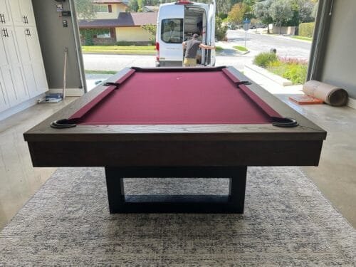 Chino 7FT / 8FT SLATE Solid Wood Pool Table with Dining Top Option by Nixon Billiards photo review