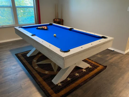 Manhattan 7FT/8FT  Wood Pool Table with Dining Top by Nixon Billiards photo review